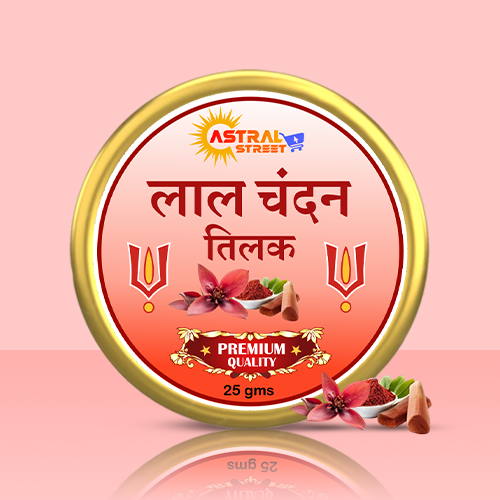 Astral Street Premium Red Chandan Tilak 25gm (Lal CHandan Tika)